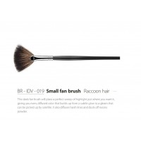 Small Fan Brush Raccoon Hair Cosmetic Brush