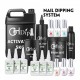 No.4 Gel Top Coat/Seal Protect 15ml bottle Dip System Liquid Nail Glue for Dipping Powder Nails, No need of uv/led light