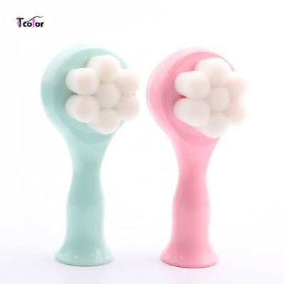 2020 New Arrival Flower Shape Beauty Deep Clean Face Cleansing Brush